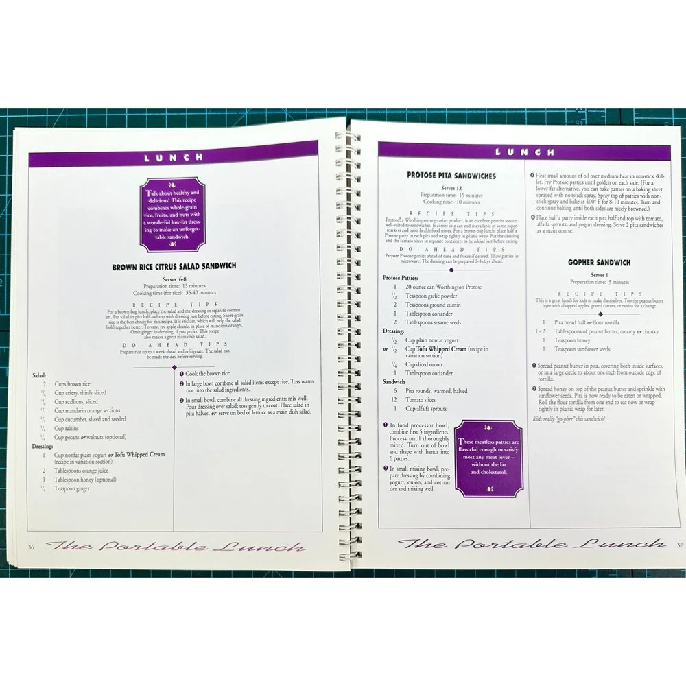 Choices Quick & Healthy Cooking Vegetarian Cookbook Cheryl Thomas Peters 1994